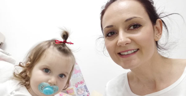 Ana: „Dacă tu, ca părinte, eşti relaxat, copilul va primi o energie bună“se va purta ca atare