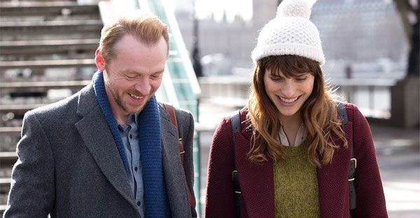 Simon Pegg şi Lake Bell sunt eroii unui love story cu peripeţii